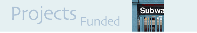 Projects Funded